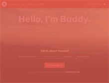 Tablet Screenshot of iambuddy.com